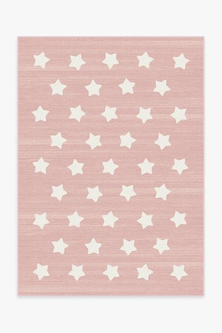 Polka Star Pink Rug