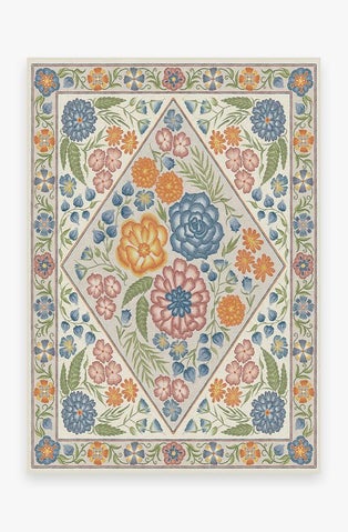 Prado Blue Bouquet Rug