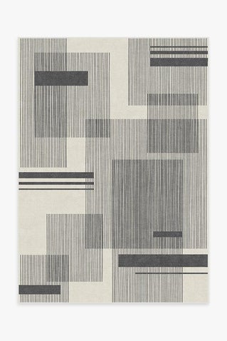 Quadra Black & White Rug