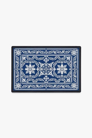 Rosalie Delft Blue Doormat