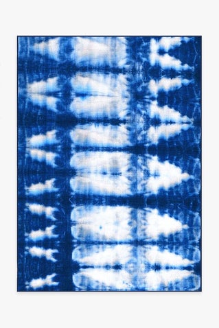 Shibori Ichi Indigo Rug