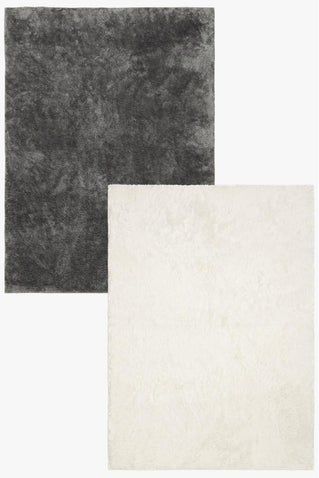 Snow Storm Plush Rug Bundle