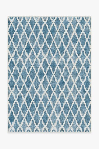 Soraya Trellis Blue Rug