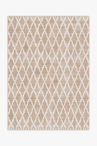 Soraya Trellis Rose Gold Rug