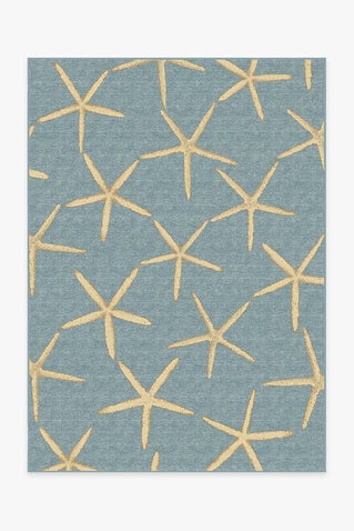 Starfish Pale Blue Rug