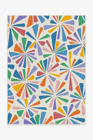 Sunburst Multicolor Rug