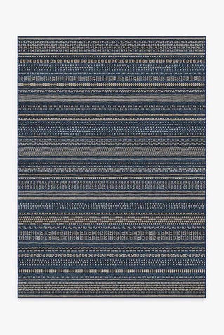 Terra Soft Navy Re-Jute Rug