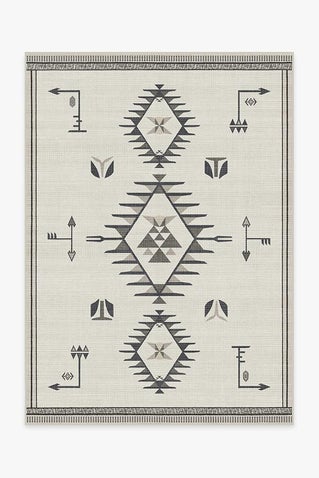 The Child Black & Cream Rug