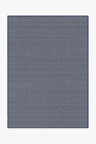 Tillie Solid Soft Navy Re-Jute Rug