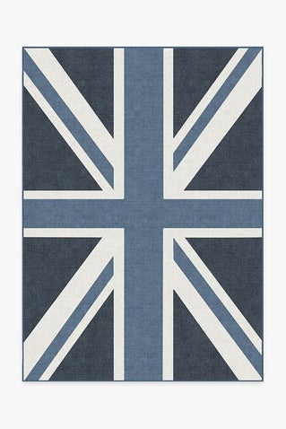 Union Jack Blue Rug
