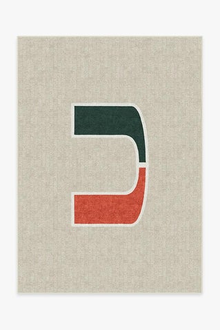 University of Miami Spirit Rug