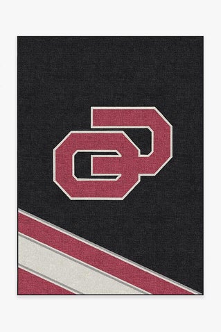 University of Oklahoma Splash Logo Rug
