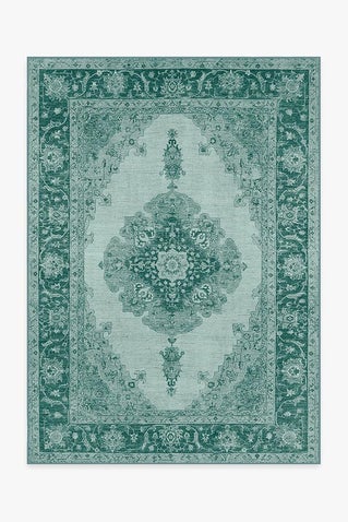 Victoria Teal Green Rug