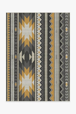 Yuma Yellow Grey Rug