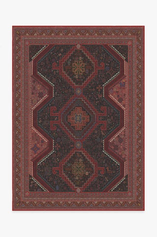 Zareen Oxblood Red Rug