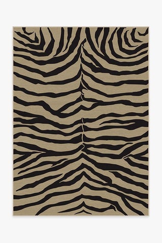Zebra Gold Rug